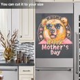 thumbnail image 5 of Mother's Day Bear Sunglasses Dishwasher Magnetic Covers Magnet Sticker Kitchen Decor Dishwasher Refrigerator Front Door Covers Decorative Magnetic 23" x 26", 5 of 5