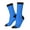 3 Black, variant on Xecao Dodgerblue Pattern Sport Socks for Women and Men Crew Socks Sporty Calf Socks Casual Socks