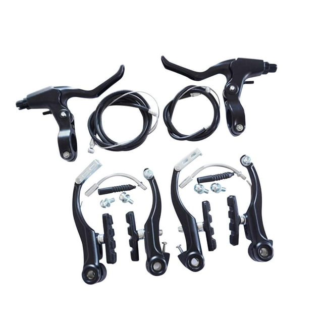 Juego de frenos en V shamjiam para bicicleta de montaña repuesto completo de accesorios Negro