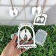 thumbnail image 4 of Set of 2 Handcafted Silicone Hanging Ornament Mold for DIY Crystal Winged Bird Cage Pendant and Home Decorations, 4 of 4