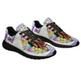thumbnail image 6 of Dachshund Dog Happy EaStr Shoes Sneakers Black Size 8.5, 6 of 7