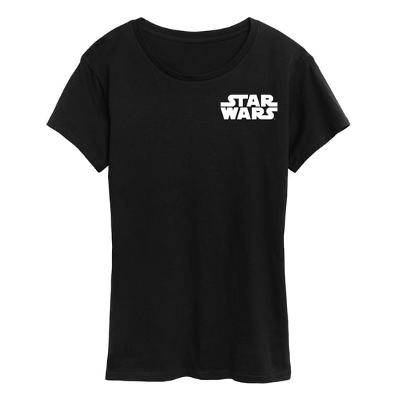 Star Wars - White Logo - Women's Short Sleeve Graphic T-Shirt