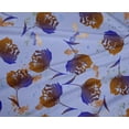 thumbnail image 5 of oneOone Polyester Spandex Orange Fabric Florals Fabric For Sewing Printed Craft Fabric By The Yard 56 Inch Wide, 5 of 6