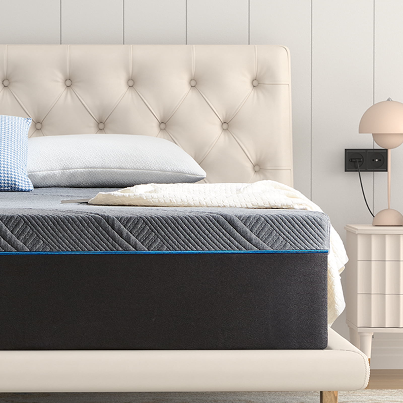 Twin Mattress, GELBIY 8" Twin Memory Foam Mattress in a Box with Breathable Cover