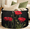Multicolor 1, variant on Jiaoprinted Mexico Bird Floral Large Round Collapsible Storage Basket, 65L Fabric Storage Organizer Bin with Handles for Blankets Linens Clothes, 19.4" x 13.3" Mexican Birds