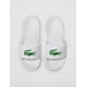 thumbnail image 3 of SANDALIA LACOSTE CROCO SLIDE BLANCO, 3 of 4