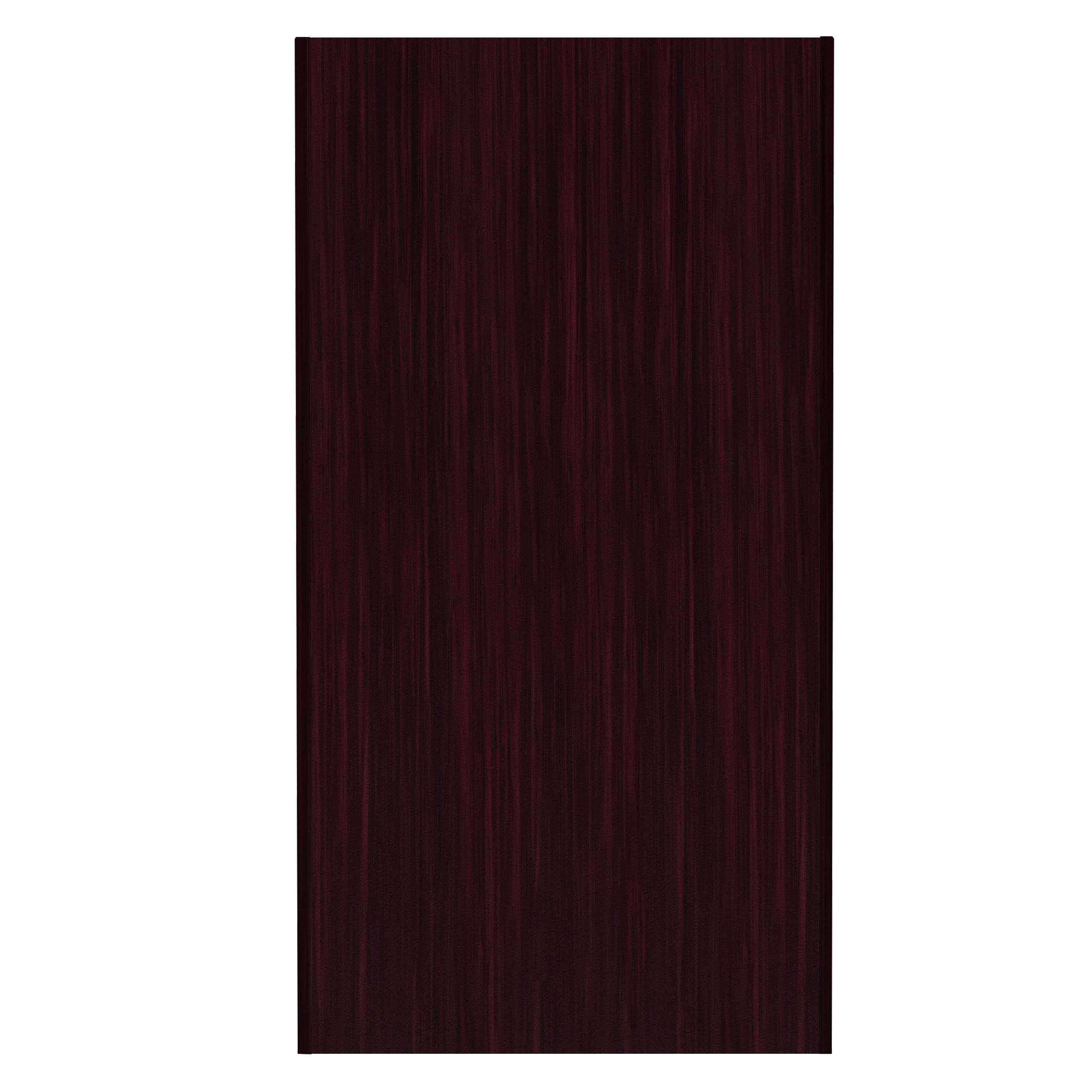 Flash Furniture Dell Melamine Indoor Trash Can Encloser 32 Gallon Mahogany (GCM196MAH)