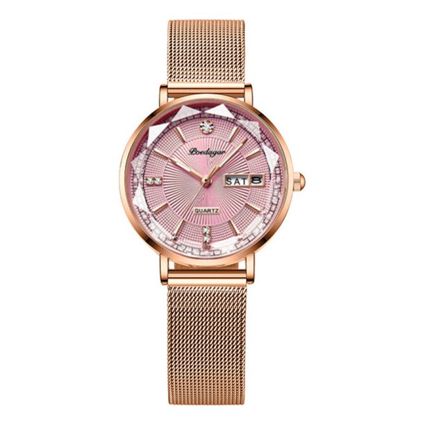 Reloj impermeable y luminoso para mujer Chenlong SL28 50m