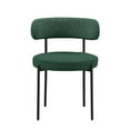 thumbnail image 4 of Best Master Drexel Boucle Fabric Dining Chairs in Green (Set of 2), 4 of 4