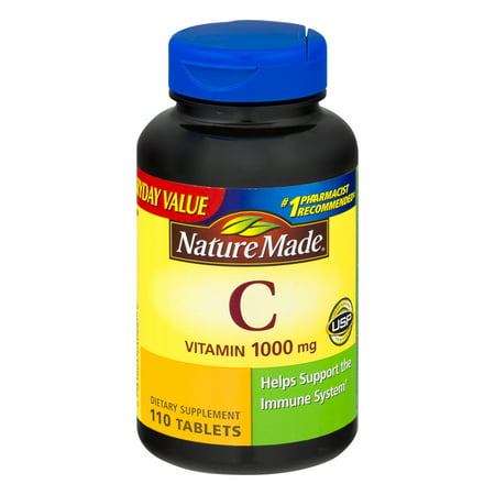 Vitamine C  Complément alimentaire comprimés 1000 mg 110 ct