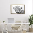 thumbnail image 3 of Stupell Industries Southwestern Easy Breezy Cattle Gold Floating Frame Canvas Art, 25 x 17, by Tina LeCour, 3 of 8