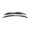 Black-Carbon Fiber Look, variant on For Mercedes-Benz CLA Class X118 CLA200 260 CLA35 CLA45 AMG 2019-2022 Hatchback Rear Trunk Lid Middle+Roof Spoiler Wing Lip Kit
