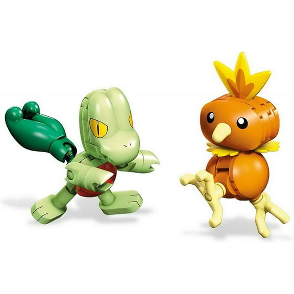 Mega Construx Pokémon Battle Pack | Torchic VS. Treecko