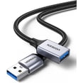 thumbnail image 1 of UGREEN Cable Alargador USB 3.0 Cable Extension USB Tipo A Macho a Hembra Extensor 5 Gbps para Ordernador, Disco Duro Externo, Impresora, Ratón, Teclado, Hub, Pendrive, Mando de PS3, VR Gafas,2 Metros, 1 of 5