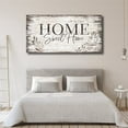 thumbnail image 4 of Large Dark Brown Farmhouse Wall Sign for Home Decor Wooden Canvas Art 20x40, 4 of 6