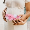 thumbnail image 3 of YSNOOWE Pregnancy Belly Belt with Flower Design Fine Texture and Simple Elegant Look, 3 of 4