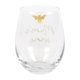 thumbnail image 2 of Something Different - Copa de Vino sin Tallo Mum's Wine (Dorado, Transparente), 2 of 2