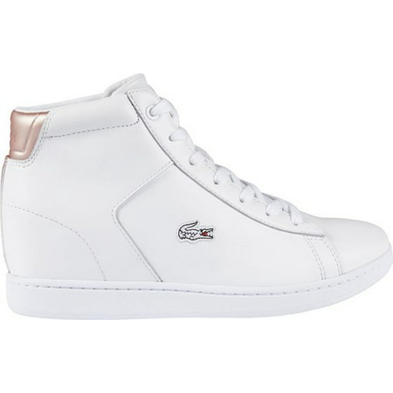 Lacoste Women Carnaby Evo 317 Spw High Top Fashion Sneakers - Walmart.com
