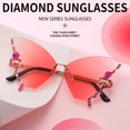 thumbnail image 4 of Minnieouse Gafas de sol a la moda, gafas a prueba de sol, cristal para playa, exterior, exquisita mano de obra fina, dulce regalo, Protector de Type3 NO3, 4 of 6