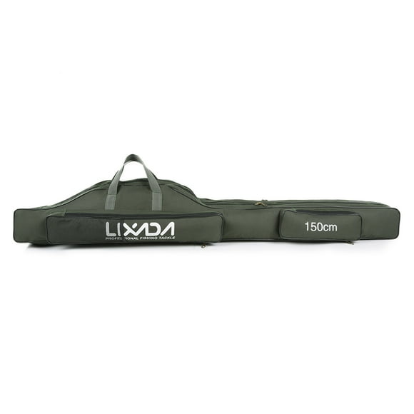 100cm130cm150cm Fishing Bag Portable Folding Fishing Rod Reel Bag Fishing Pole Gear Tackle Tool Carry Case Carrier Travel Bag Storage Bag Organizer