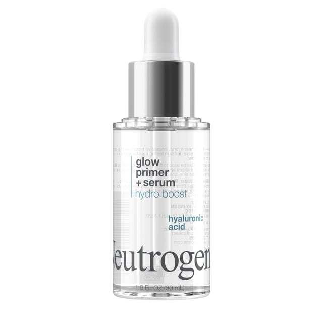 Neutrogena Hydro Boost Glow Booster Primer y Serum, Hydratin Neutrogena Neutrogena