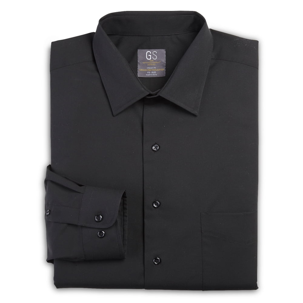 Gold Series Big & Tall Gold Series Broadcloth Dress Shirt Walmart