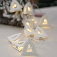 thumbnail image 1 of Xihbxyly Luces Led Navideñas de Madera con Forma de Copo de Nieve, Diseño de Casa Pequeña Ahuecada, Funciona con Pilas, Perfectas para Decoración de Interiores y Exteriores, Ambiente Festivo, Bodas o, 1 of 3