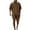#03 Brown 【Mix & Match: Essential Colors in Stock】, variant on Men's Casual Short Sleeve Round Neck T-Shirt Tops Solid Color Shirt Sets Modern Loose Fit Blouse Outfits for Daily Streetwear Travel Loungewear Fashion Essential | AESTIVO,Army Green L