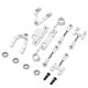 thumbnail image 1 of Tholdsy Accesorios de actualización Sujeción más fuerte con no fácil de deformar Reemplazo de piezas de oruga RC de alto brillo para WPL D12 Kits de construcción modelo Plata Tholdsy FN002029-03, 1 of 4