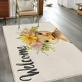 thumbnail image 4 of 4x6 Washable Area Rug, Duck Non-Slip Rectangle Rug for Living Room Office, Welcome Indoor Accent Floor Mat for Home Decor, 4 of 9