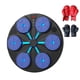 thumbnail image 1 of Máquina de boxeo, soporte de pared, máquina de boxeo con música iluminada LED inteligente, objetivo de pared Guante negro con almohadilla azul, 1 of 7
