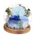 thumbnail image 4 of Regalo para el Día de la Madre, Regalo de Flores Preservadas, Regalo de Clavel para Mujeres, Regalo de Clavel azul, 4 of 9