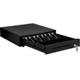 thumbnail image 1 of KFFKFF Cash Register Drawer, 13\" 12 V, for POS System with 4 Bill 5 Coin Cash Tray, Removable Coin Compartment & 2 Keys Included, RJ11/RJ12 Cable, 1 of 9