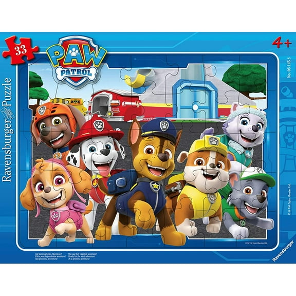 Ravensburger 05145 Frame Puzzle Paw Patrol in Action 33 Pieces