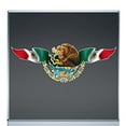 thumbnail image 2 of Mexico Map Eagle Republica Mexicana Bandera Flag (48"x19"), 2 of 4