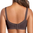 thumbnail image 3 of Aofany Women's Plus Size Full Coverage Bras Lace Wirefree Push Up Bra Everyday Bras, 44C/D-50C/D, 3 of 4