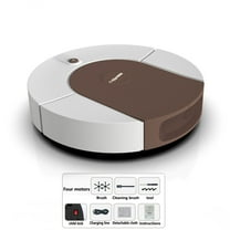 Robot Vacuum - 2.6in Thin, 3-in-1 Sweep Mop & Suction with 4500Pa Power, 180 Min Runtime for Home()
