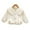 White, variant on LYMAYTER Kids Girls Jacket Toddler Lapel Solid Color Outerwear Winter Long Sleeve Warm Coat for 1-5 Years