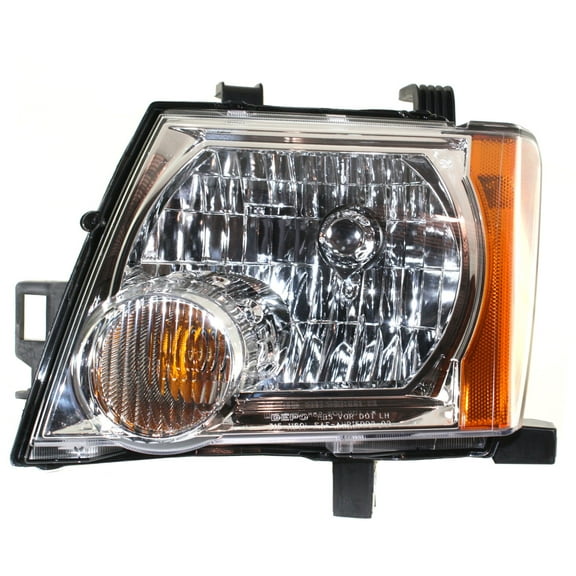 Headlight Compatible With 2005-2015 Nissan Xterra Left Driver Halogen With bulb(s)