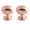 Rose Gold, variant on HDJNal 2 Pcs Cute Pigeon Egg Knobs with Screws - 29mm Diameter - Round Vintage Pull Handles for Home & Office Furniture - Kitchen Cabinet, Drawers & Cupboard Doors,Rose Gold