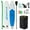 White-Blue, variant on Goplus 11' Inflatable Stand Up Paddle Board for Adults with Kayak Seat Leash Hand Pump,Turquoise