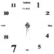thumbnail image 2 of bricolaje reloj de pared, arte moderno 3d, tama?o grande Silent superficie del espejo reloj de pared calcomanía Home Office Decor Gift, Negro Ecomeon no, 2 of 6
