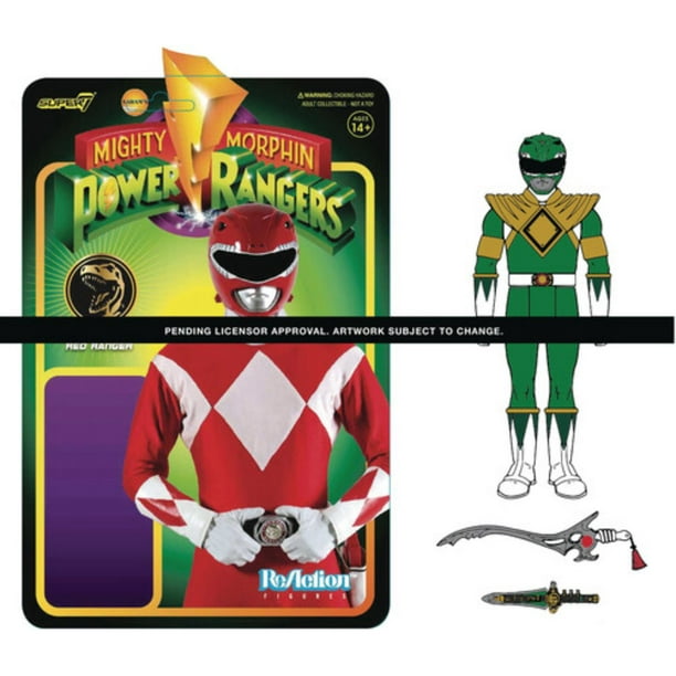 9 Power Rangers Mighty Morphin Green Ranger Action Figure Walmart Com