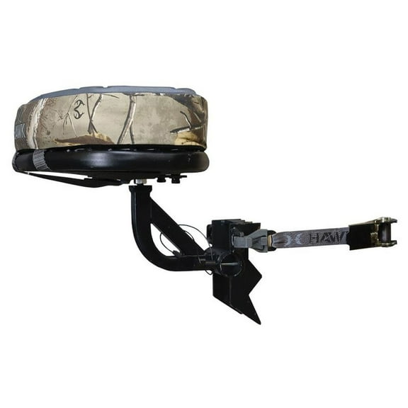 Hawk Any Angle 360 Degree Memory Foam Layered Steel Hunting Tree Seat With 7-Tilt Angle Adjustments