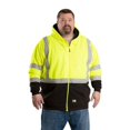 thumbnail image 4 of Hi Vis Class 3 Color Block Hooded Sweatshirt, 4 of 6