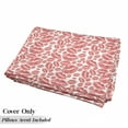 thumbnail image 5 of Romantic Floor Pillow Lounger Cover, Hot Retro Lady Lipstick Marks Feminine Women Girls Art Image Print, Nap Mat Printed Fabric Case for 5 Pillows, 88" x 27", Vermilion and White, by Ambesonne, 5 of 5