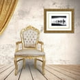 thumbnail image 3 of Bazin, Emmanuel 24x18 Gold Ornate Wood Framed with Double Matting Museum Art Print Titled - Monolithes salins, 3 of 4