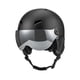thumbnail image 1 of Casco de nieve ajustable para hombre y mujer, equipo de seguridad EPS, protector de esquí para snowboard negro, 1 of 9