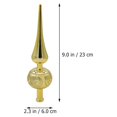 thumbnail image 2 of AURARMLET 2Ud Adornos Dorados Para De Árbol De Plástica Para El Hogar, 2 of 8