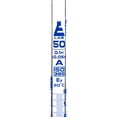 thumbnail image 3 of Bureta EISCO de 50 ml - Clase A Precisión de 0,05 ml - Vidrio de borosilicato - Llave de paso de PTFE de orificio recto - Graduaciones azules de 0,1 ml, 3 of 5